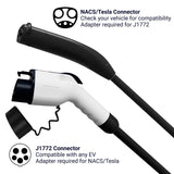 Emporia EV Charger | Energy Star | UL Listed | 48 Amp | 24' Cable