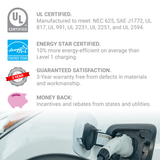 Emporia Level 2 EV Charger with Load Management