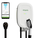 Emporia EV Charger | Energy Star | UL Listed | 48 Amp | 24' Cable