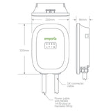 Emporia EV Charger | Energy Star | UL Listed | 48 Amp | 24' Cable